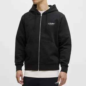 Jack & Jones Soho Sweat Zip Hoodie Black