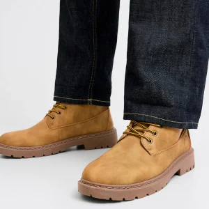 Jack & Jones Ainsworth PU Boots Honey