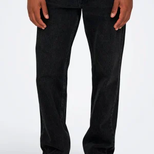 Only & Sons Edge Straight Fit 6985 Black Denim