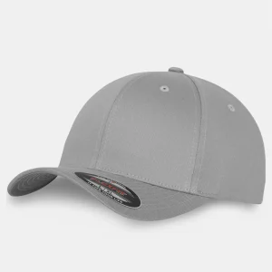 Flexfit Wooly Combed Original Keps Silver