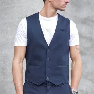 JEFF Ezra Vest Dark Navy