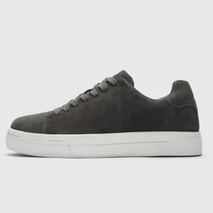 Selected David Chunky Suede Sneaker 2.0 Dark Grey