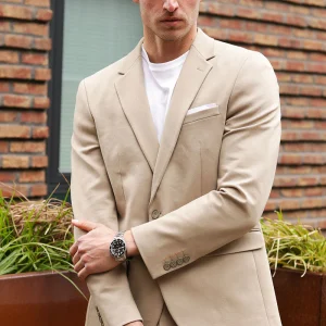 JEFF Ezra Blazer Greige