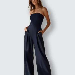 Elegant Axelbandslös Byxdress