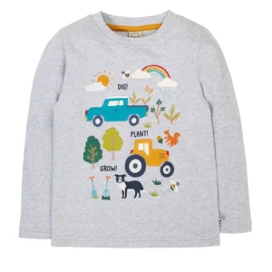 Långärmad t-shirt bondgård