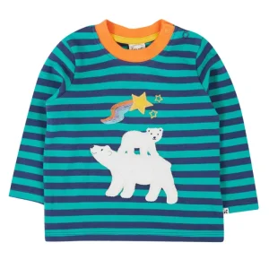 Långärmad t-shirt isbjörnar