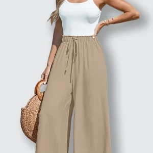 Monika - Elegant och bekväm wide-leg byxa